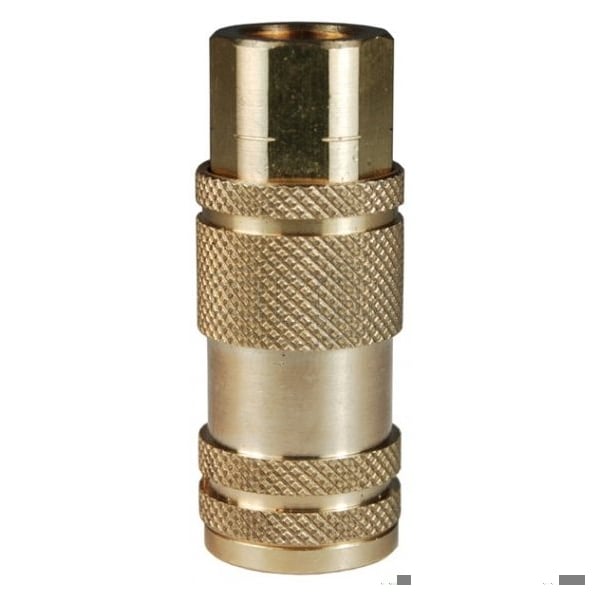 1/4 in LINCOLN COUPLER, 1/4 in-18 FNPT